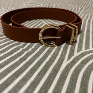 FREE WITH WITH PURCHASE - Brown & Gold Belt